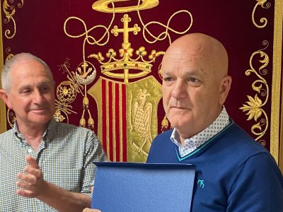 La Semana Santa de Orihuela hace un reconocimiento a Paco Chumillas Adsuar