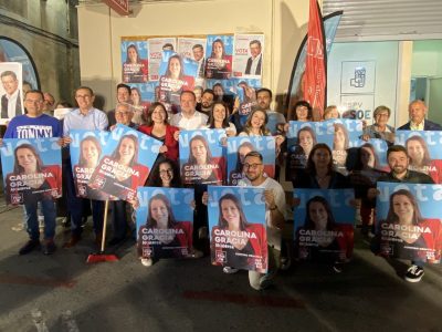 El PSOE de Orihuela comienza la campaña electoral con la propuesta de una ciudad "imparable"