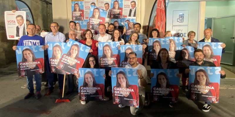 El PSOE de Orihuela comienza la campaña electoral con la propuesta de una ciudad "imparable"