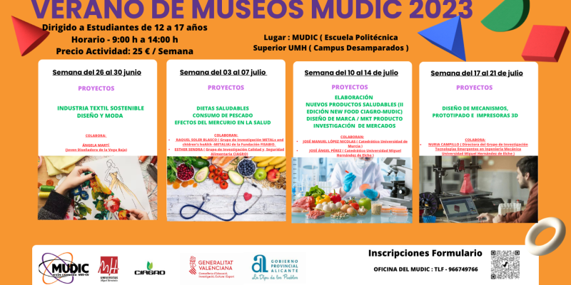 El MUDIC organiza un campamento científico de verano