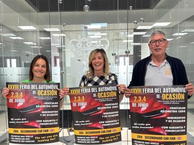 Almoradí celebrará su XXVIII Feria del Automóvil de Ocasión en junio