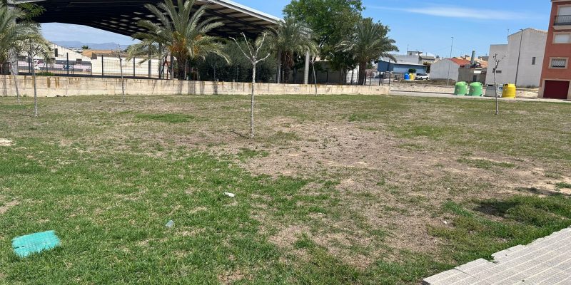 Benejúzar recibe un subvención para crear dos nuevos parques