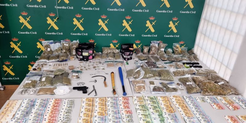 La Guardia Civil desmantela 7 asociaciones de cannabis en Torrevieja