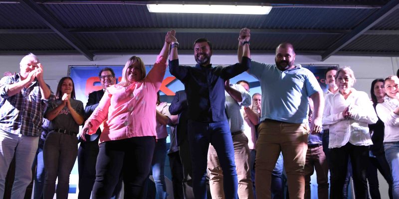 El barrio de San Antón de Orihuela se vuelca con José Aix