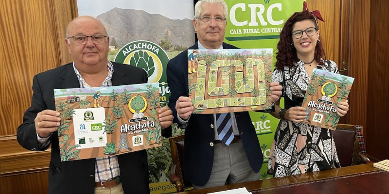La alcalchofa de la Vega Baja crea un juego de mesa similar a la Oca