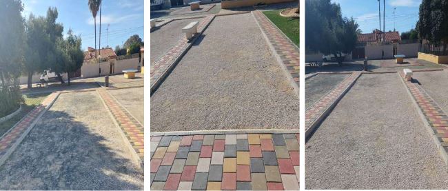 Torrevieja invierte 48.400 euros en restaurar 80 pistas de petanca