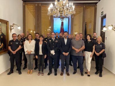 José María Pomares toma posesión como comisario de la Policía Local de Orihuela