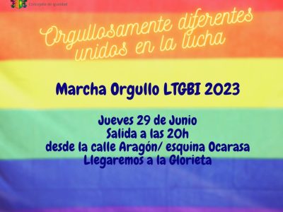 Orihuela celebra el Orgullo LGTBI con una marcha y otras actividades