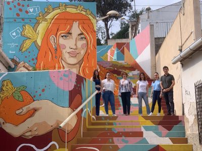 El arte urbano toma el barrio del Cabezo de Bigastro