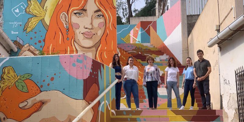 El arte urbano toma el barrio del Cabezo de Bigastro