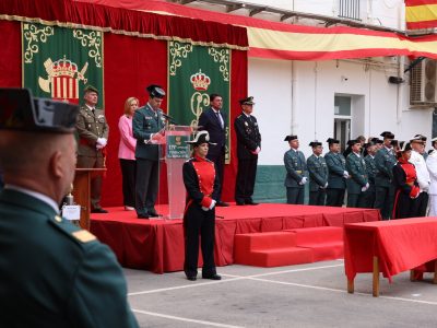 La Guardia Civil homenajea a sus veteranos durante el 179 aniversario de la fundación