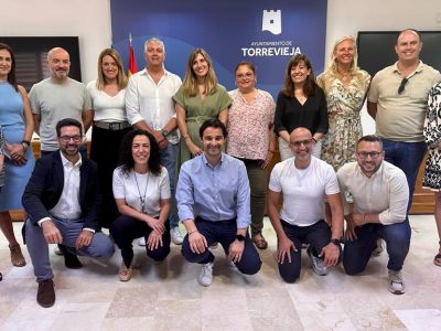 Eduardo Dolón anuncia las delegaciones de concejales en Torrevieja