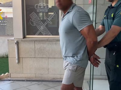 La Guardia Cicil detene en Orihuela a un fugitivo buscado internacionalmente