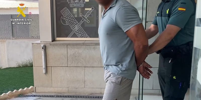 La Guardia Cicil detene en Orihuela a un fugitivo buscado internacionalmente
