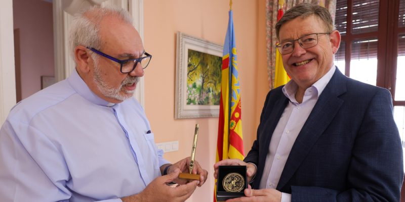 El Deán de la Catedral de Orihuela agradece a Ximo Puig su apoyo a la restauración del órgano