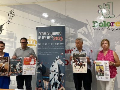 Dolores presenta su feria FEGADO que se celebrará del 3 al 7 de agosto