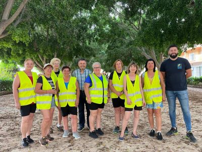 Rafal contrata a 9 peonas agrícolas para limpieza de zonas verdes