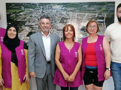 Rafal contrata a 4 mujeres desempleadas para labores de limpieza