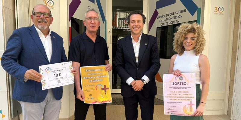 Orihuela comienza su campaña 'Gymkana Comercial ACMO'