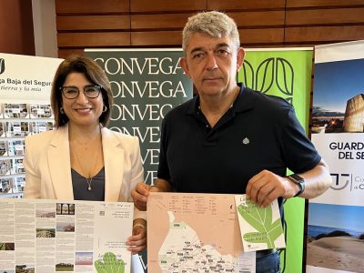 Convega edita un mapa turístico de la Vega Baja con más de 50 atractivos