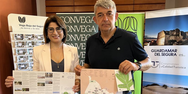 Convega edita un mapa turístico de la Vega Baja con más de 50 atractivos