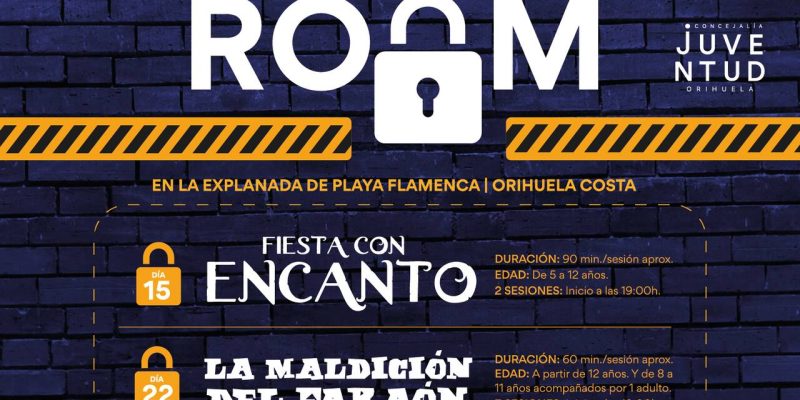Orihuela organiza tres jornadas de Escape Room en Playa Flamenca