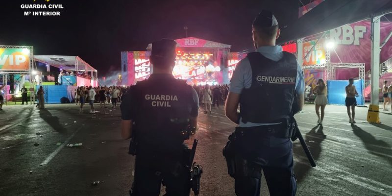 Detienen a seis personas por tráfico de drogas en un festival de música de Torrevieja