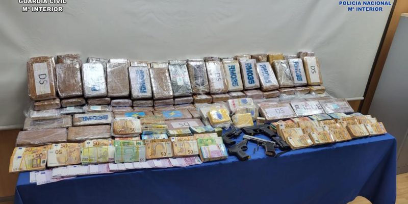 Desarticulado un grupo criminal especializado en tráfico de drogas y venta de armas