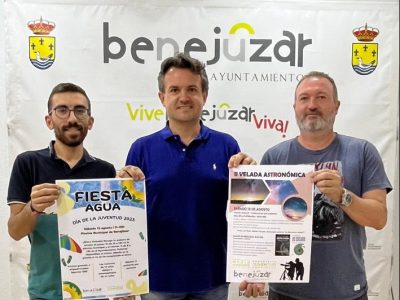 Velada astronómica y fiesta del agua para celebrar el Día de la Juventud en Benejúzar