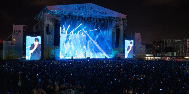 El festival Brilla Torrevieja cierra con la asistencia de más de 31.000 personas