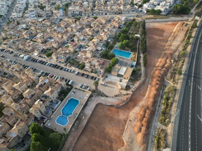 Torrevieja finalizará antes de fin de año las obras de la balsa de aguas pluviales de Doña Inés