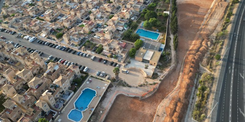 Torrevieja finalizará antes de fin de año las obras de la balsa de aguas pluviales de Doña Inés