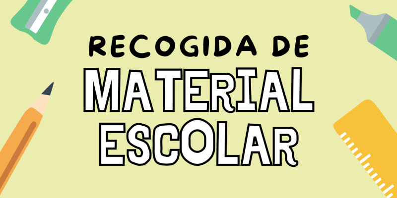 Concordia en Orihuela lanza una campaña solidaria de recogida de material escolar