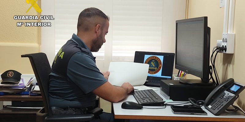 La Guardia Civil investiga al presunto autor de estafas por el método de Spoofing