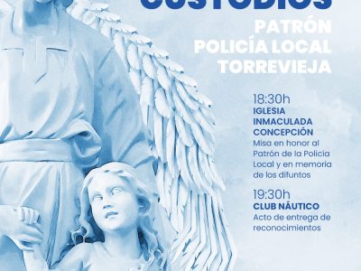 Torrevieja celebra el lunes la festividad del patrón de la Policía Local