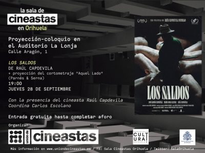 La Unión de Cineastas inicia en Orihuela el proyecto Sala de Cineastas
