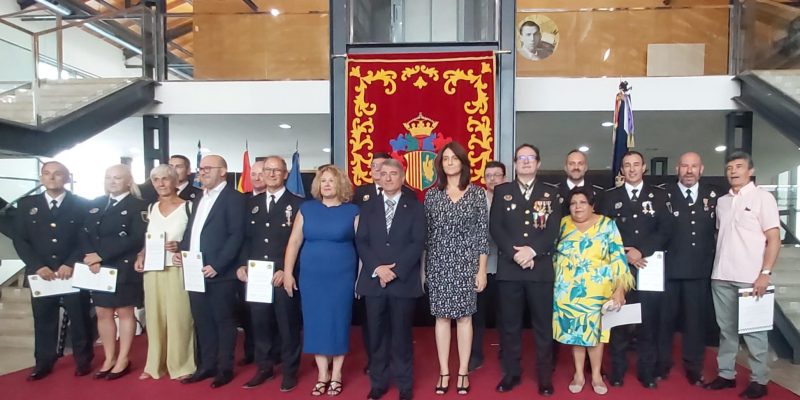 Orihuela celebra el acto de homenajes y distinciones a la Policía Local