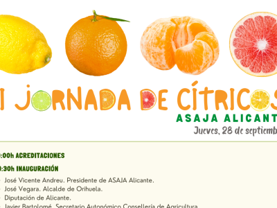 Orihuela acoge la III Jornada de Cítricos ASAJA Alicante