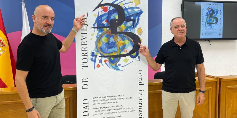 El Encuentro Coral de Torrevieja tendrá lugar del 28 al 30 de septiembre