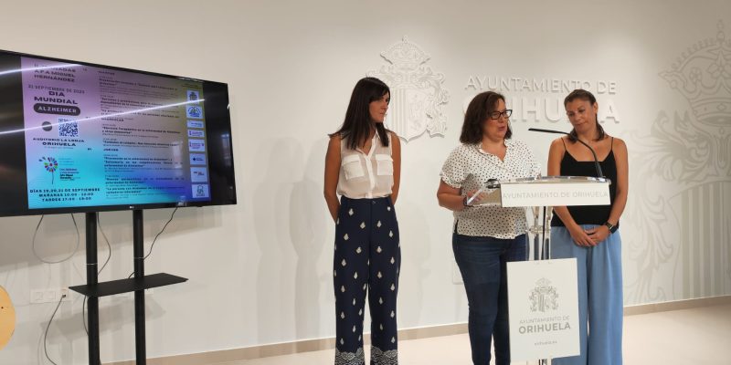 Orihuela acoge las jornadas sobre el alzheimer del 19 al 21 de septiembre