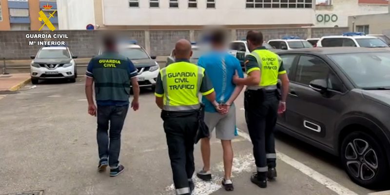 La Guardia Civil detiene en Torrevieja al autor fugado de un accidente mortal