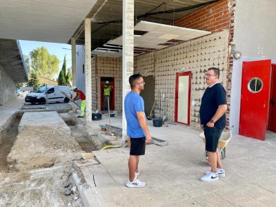 El Pabellón Santiago Sanz de Albatera se somete a una renovación total