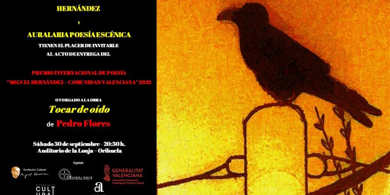 Orihuela acoge la entrega del Premio Internacional de Poesía Miguel Hernández