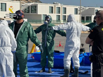 La Guardia Civil forma 30 agentes ante amenazas nucleares, radiológicas, biológicas y químicas