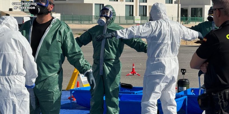 La Guardia Civil forma 30 agentes ante amenazas nucleares, radiológicas, biológicas y químicas