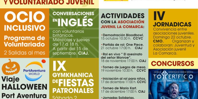 Torrevieja presenta su agenda joven de otoño 2023