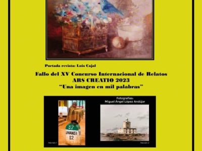 Ars Creatio de Torrevieja presenta el número 72 de su revista cultural digital