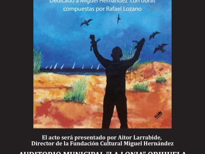Lux Aeterna presentará en Orihuela su tercer disco dedicado a Miguel Hernández