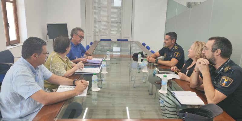 Las concejalías de Seguridad Ciudadana y de Urbanismo de