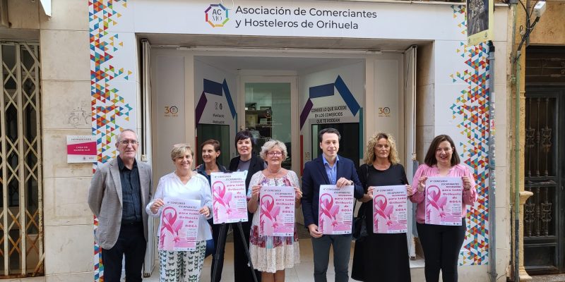 El comercio de Orihuela teñirá de rosa sus escaparates contra el Cáncer de Mama
